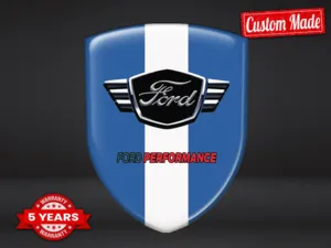 Ford Calcomanías Cúpula Personalizadas Acabado Elegante 
